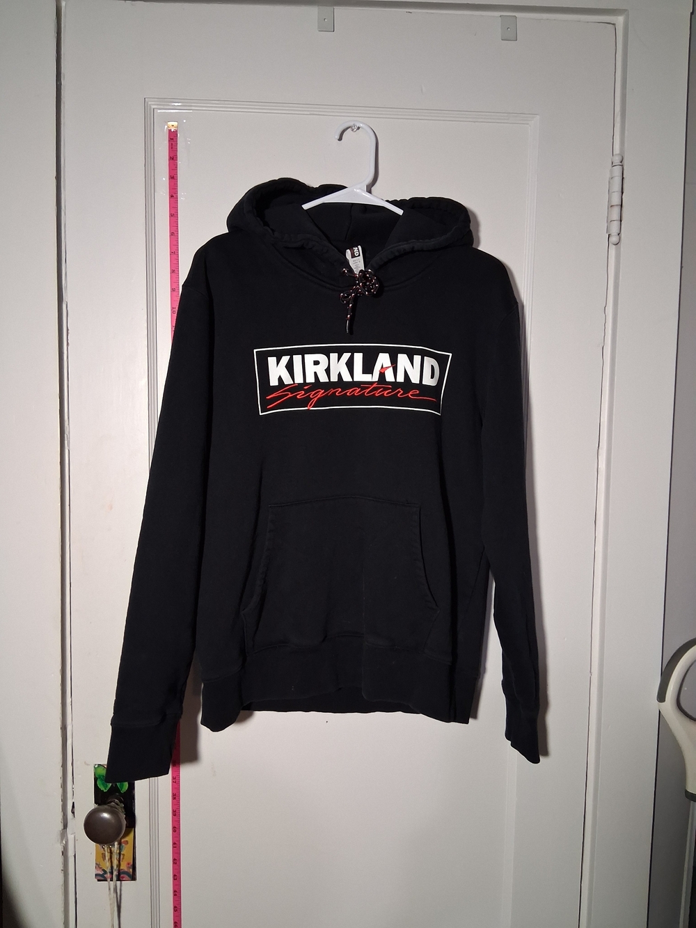 Kirkland Signature Black Hoodie with Classic Logo